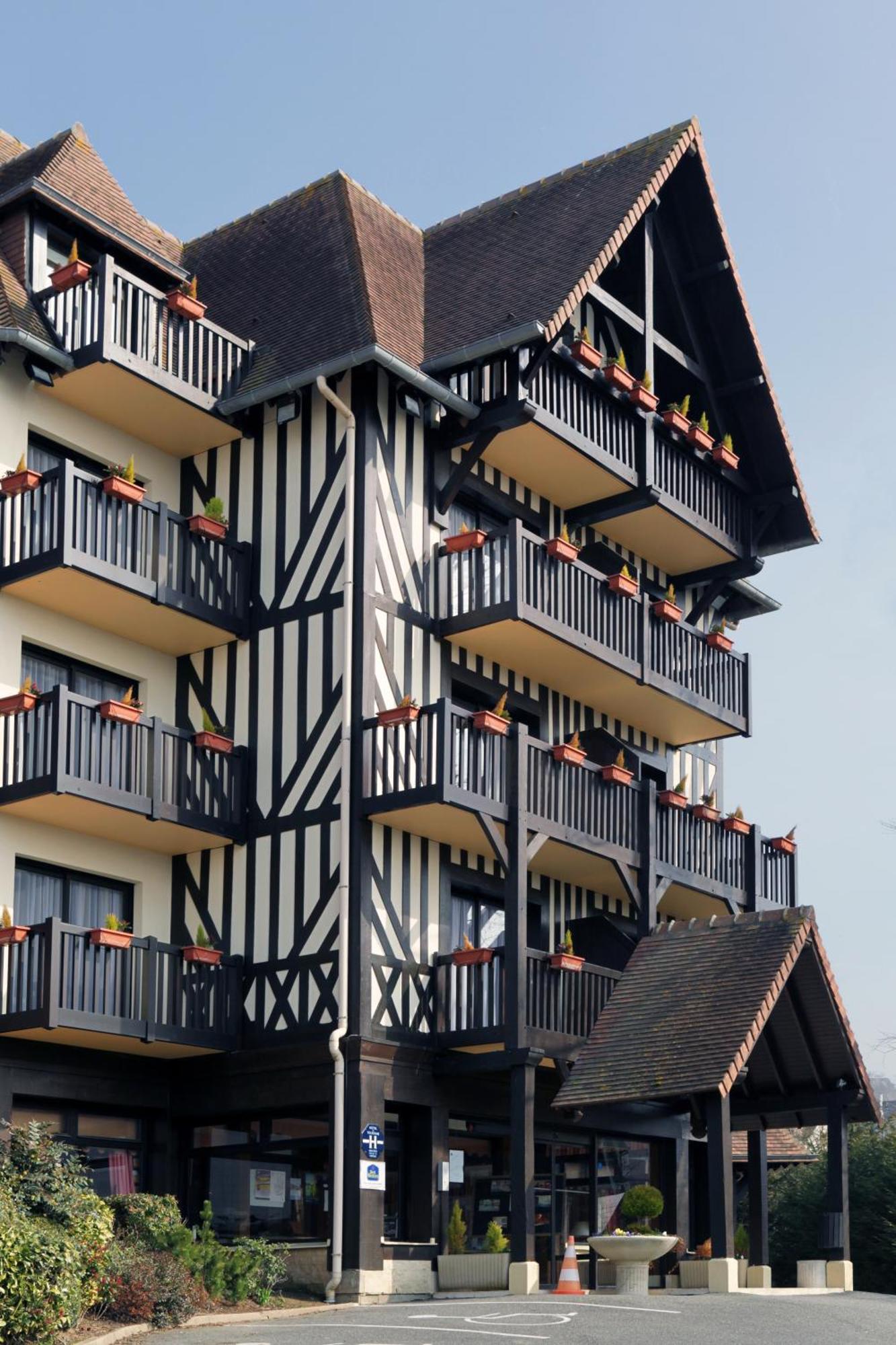 Best Western Plus Hostellerie Du Vallon Trouville-sur-Mer Zewnętrze zdjęcie